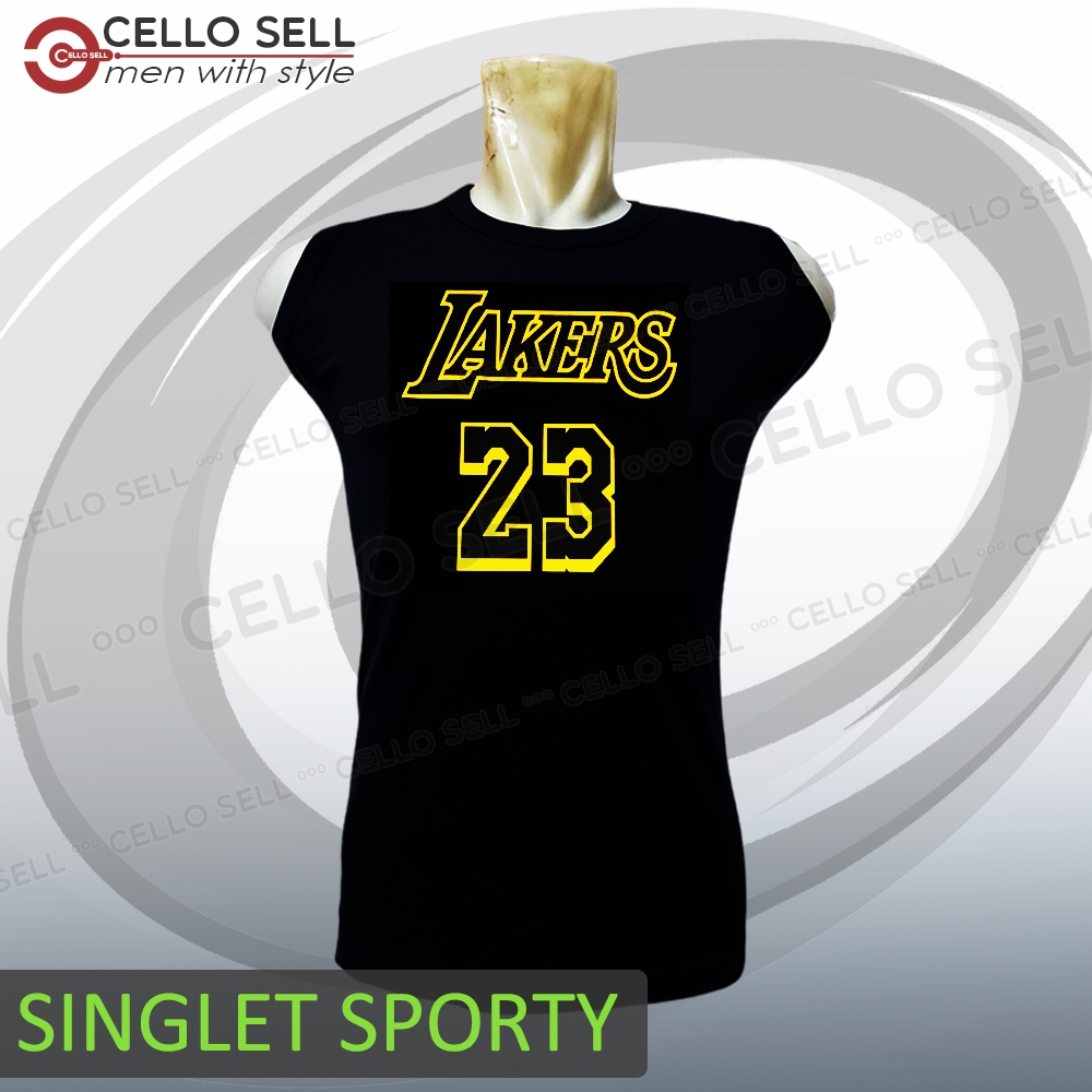 SINGLET PRIA / KAOS OBLONG TANPA LENGAN PRIA DISTRO