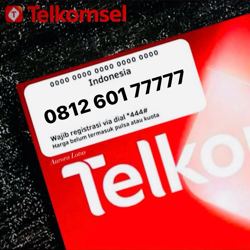 Nomor cantik SimPATI Telkomsel PANCA 77777