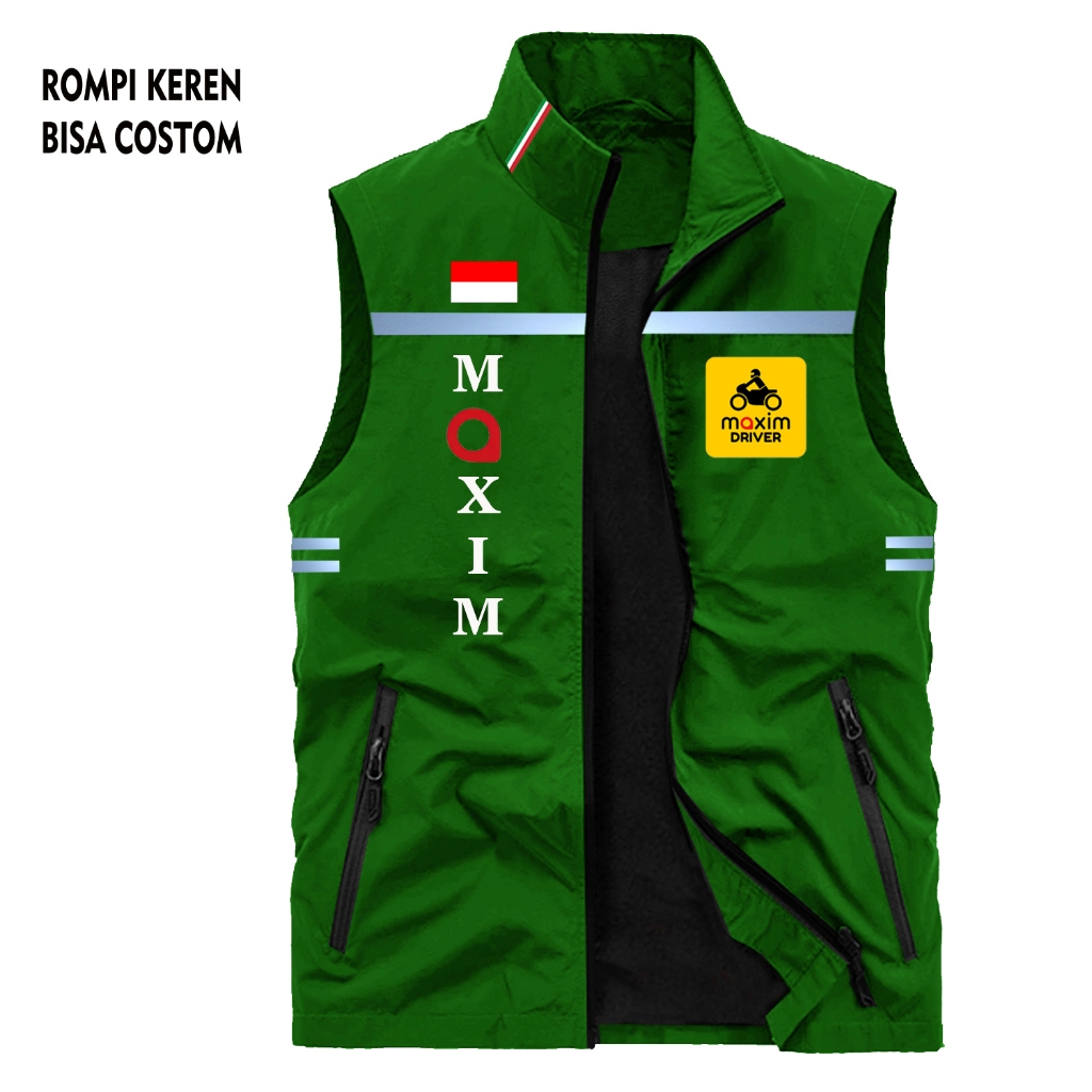 Rompi Ojol | Rompi MAXIM | Jaket MAXIM Original