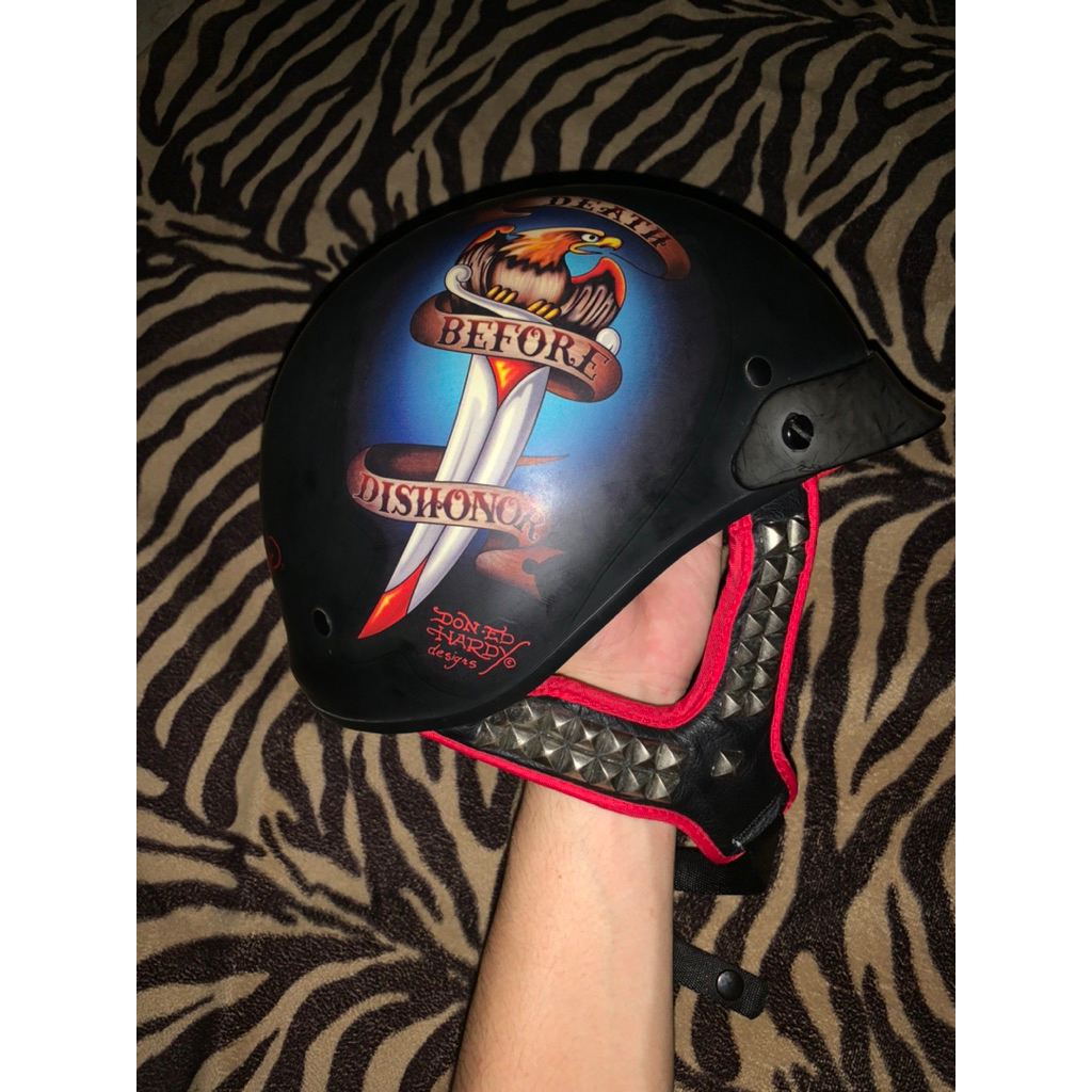 kbc helmet x ed hardy by christian audigier