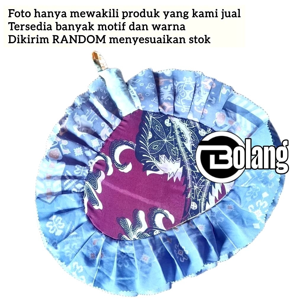 Kipas Tangan Kain Motif Batik Kipas Tradisional Harga Grosir