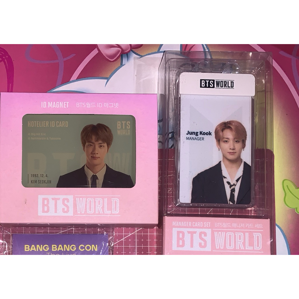 MERCH BTS WORLD JIN JUNGKOOK