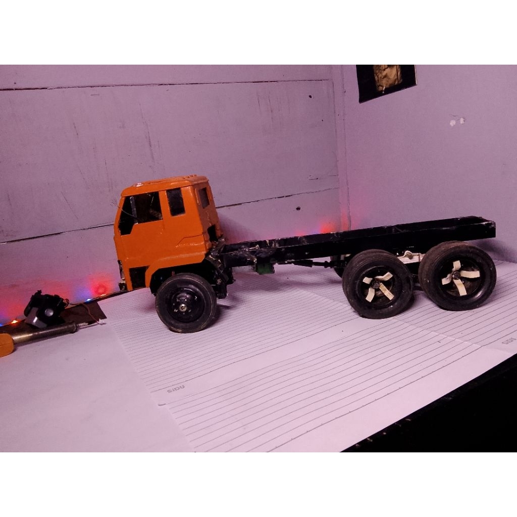 rc truck fuso handmade