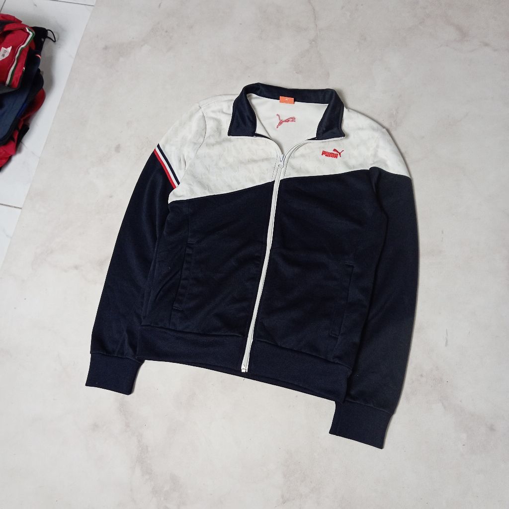 Jaket Tracktop Puma Two Tone Pria Wanita