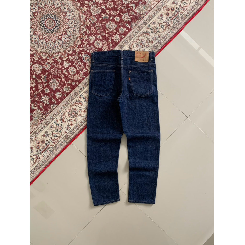 Orslow Orange Tab One Wash Indigo Denim (Deadstock)
