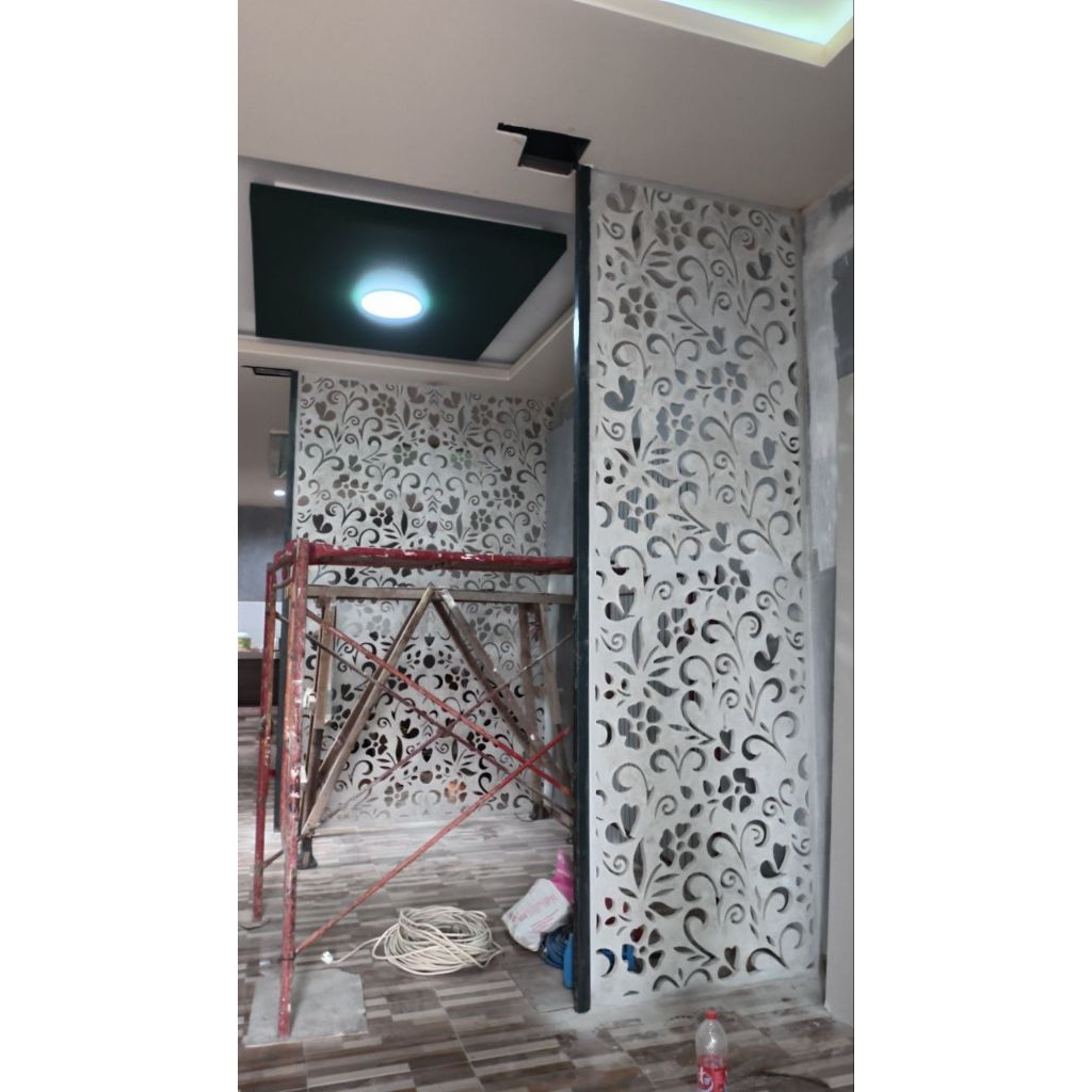 Partisi grc krawangan modern untuk rumah bekasi