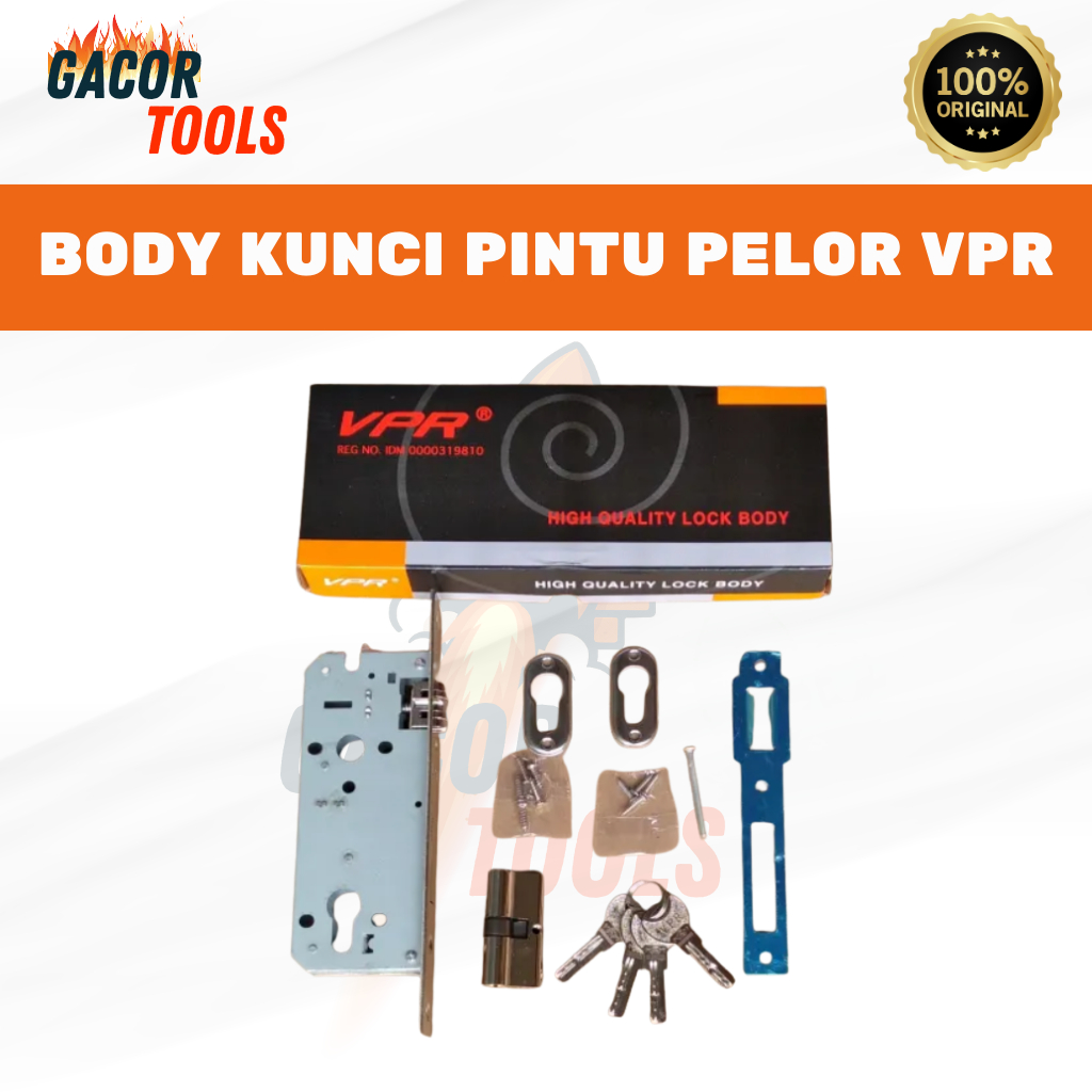 Body Kunci Pintu Pelor VPR / Body Bodi Pelor Kunci Pintu VPR / Body Kunci Pintu Tarikan Rumah / Body