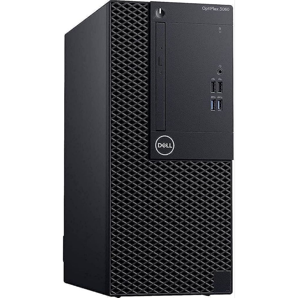 CPU DELL 3060 CORE I GEN 8 8100 RAM 16 SSD 500GB HDD 500 GB BEKAS MURAH