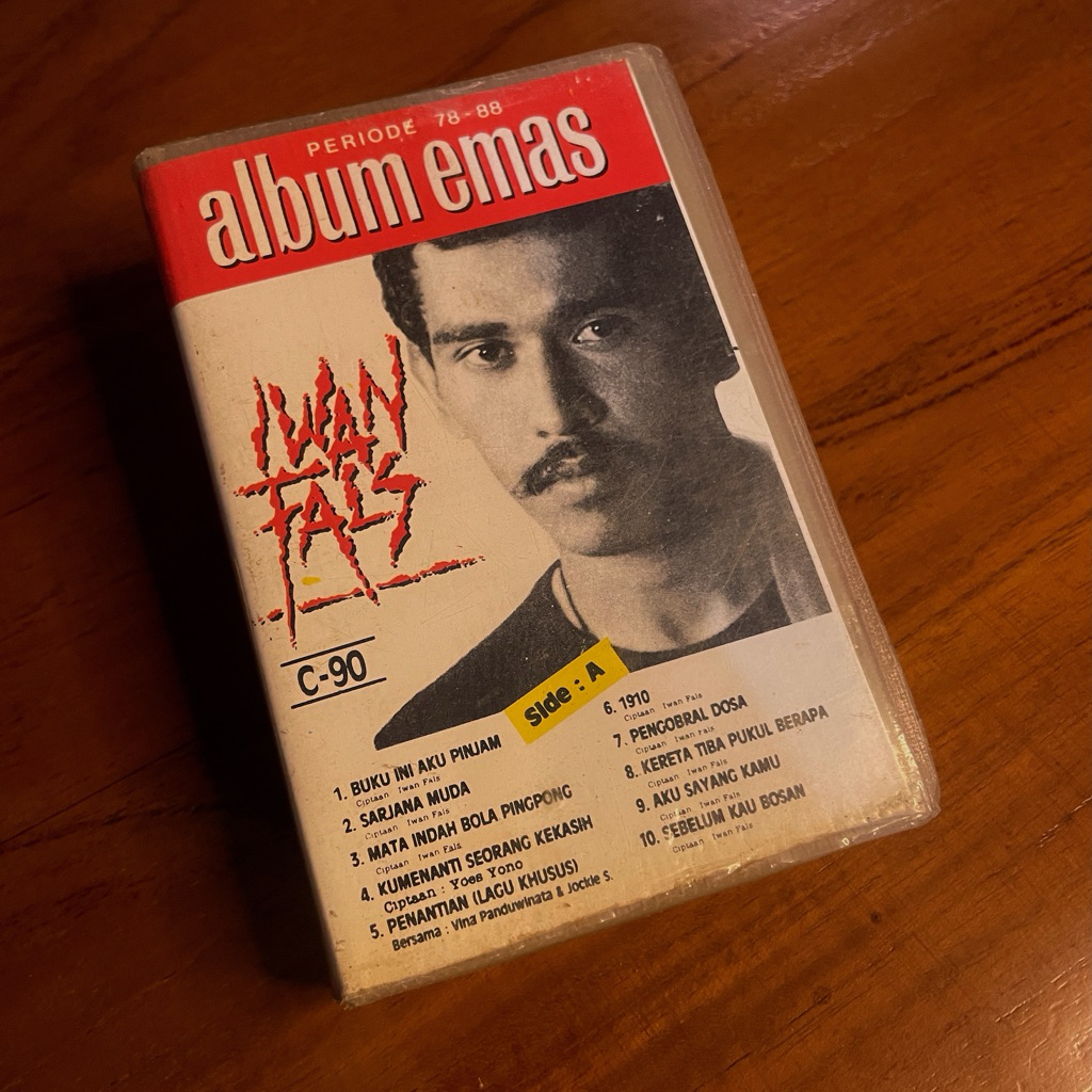 kaset pita iwan fals album emas