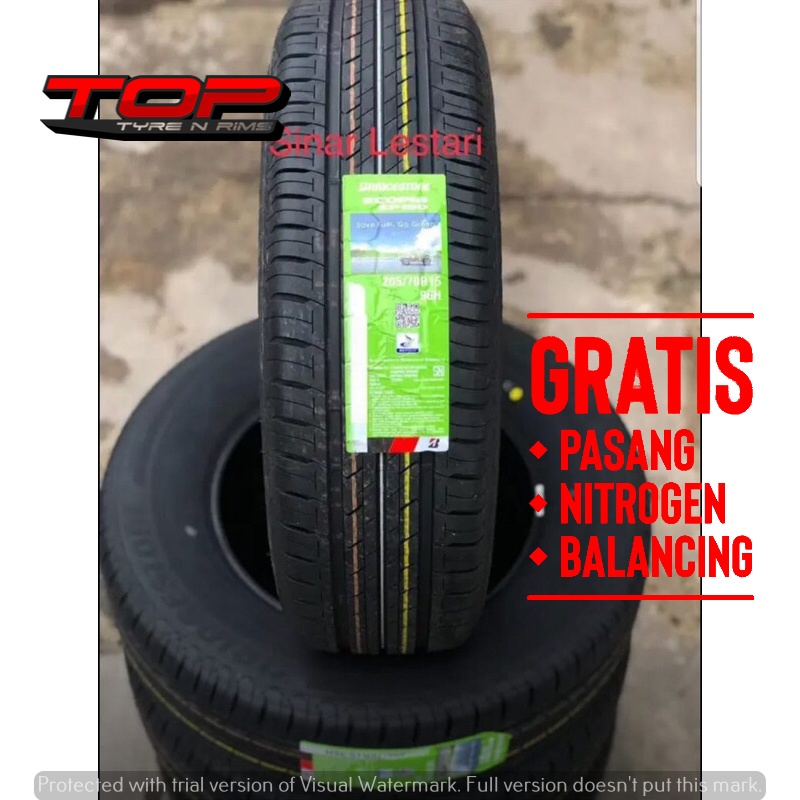 Ban Mobil Tubles Avanza Kijang Veloz Bridgestone Ecopia 185 70 R14