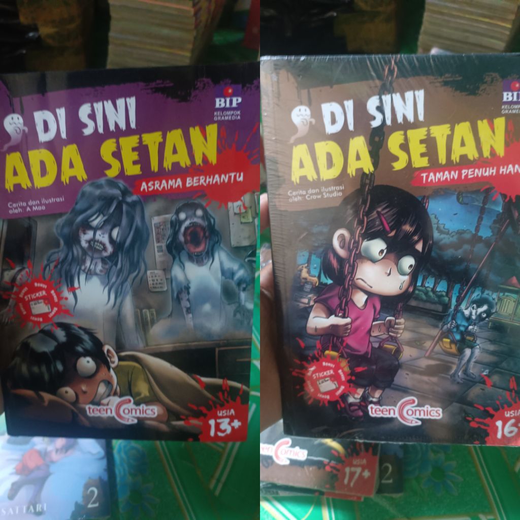 Komik disini ada setan edisi banyak  / komik disini ada setan versi banyak / komik horor / komik hor