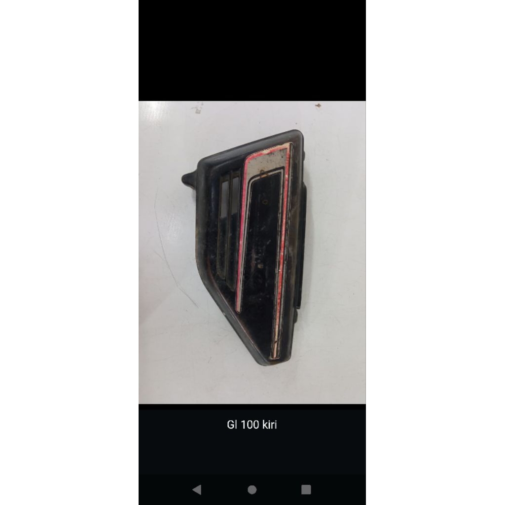 box tutup aki Honda gl100 kiri original copotan motor