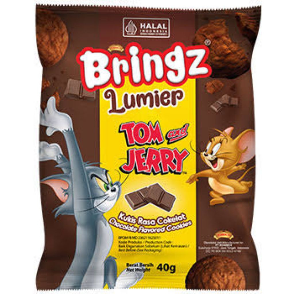 Bringz Lumier Tom And Jerry Snack Kukis All Variant 1 Pcs