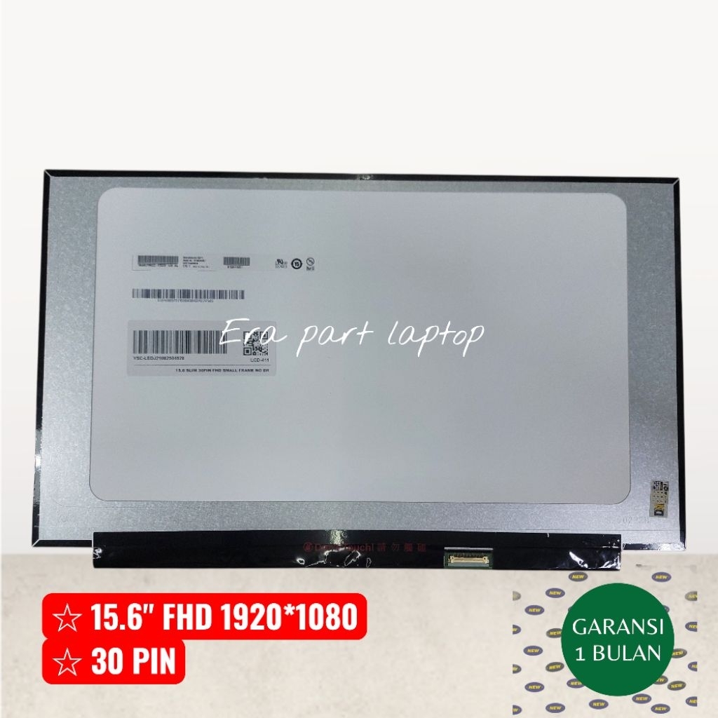 Lcd Led Asus Vivobook A507 A507U A507UA A507UAR A507M A507MA 15.6" FHD 30 PIN Small Frame Lcd