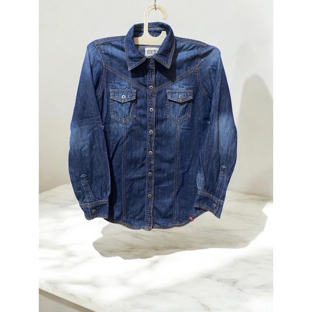 Kemeja Denim Wanita Merk AKO