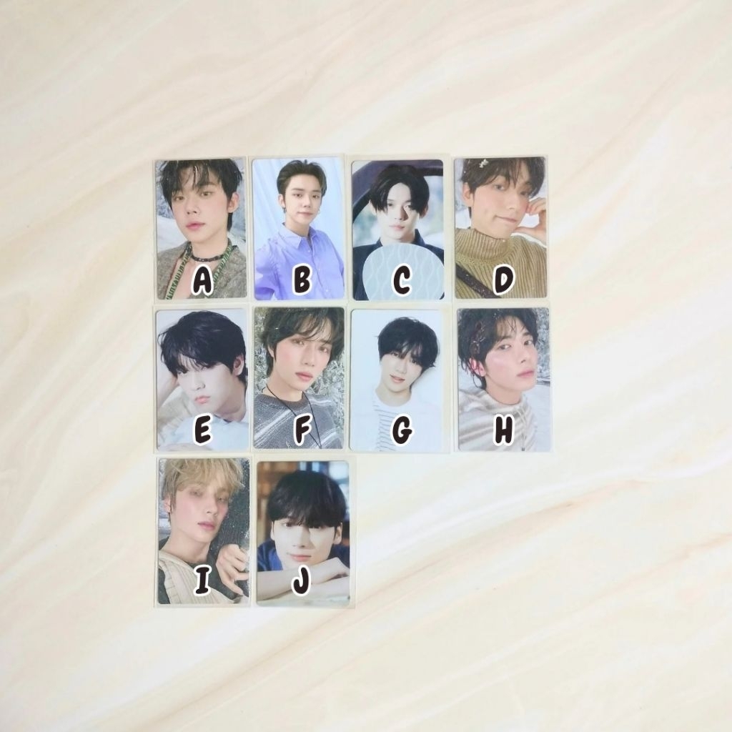TXT Official Photocard Yeonjun Soobin Beomgyu Taehyun Hyuka Huening Kai pc album season greeting sg2