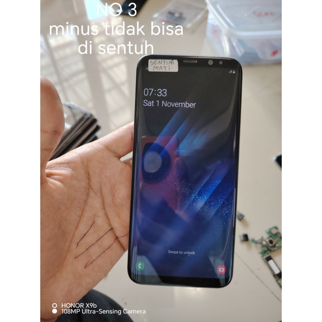 lcd original copotan samsung s8+