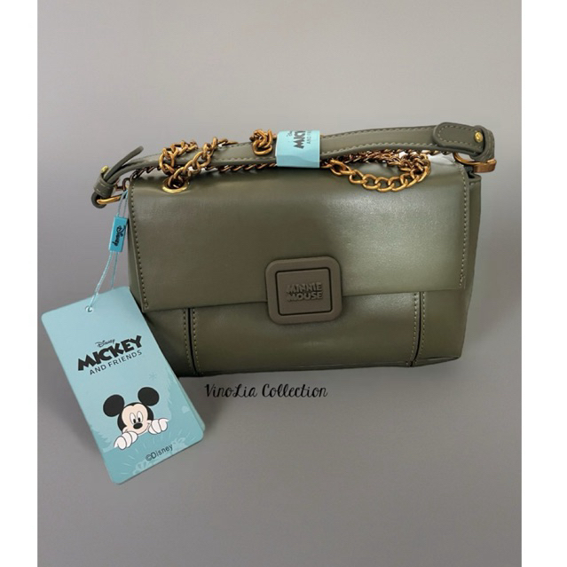 Disney Bag Original - Tas Selempang Wanita - Tas Fashion Wanita - Tas Disney Original Green