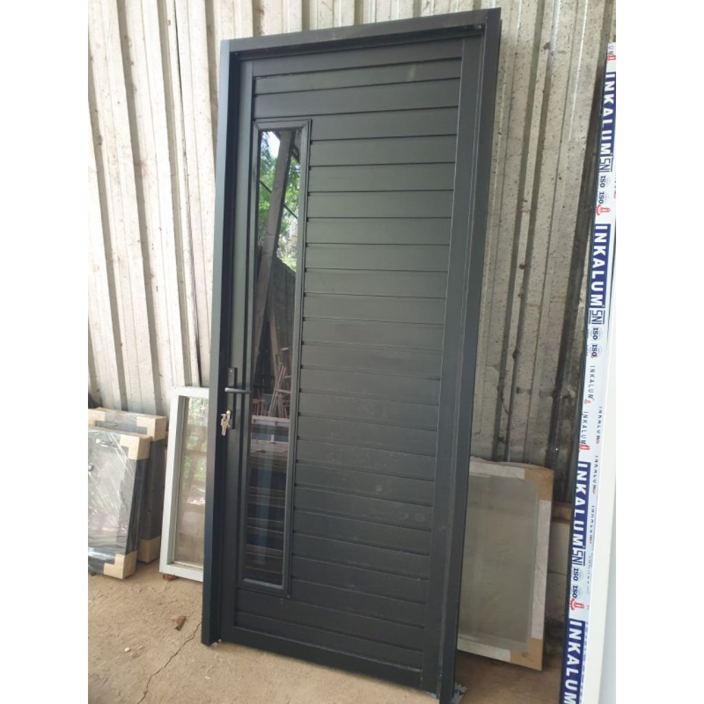 PintuUtamaAluminium/PintuKupuTarung/PintuKamar/AlumuniumModernMinimalis