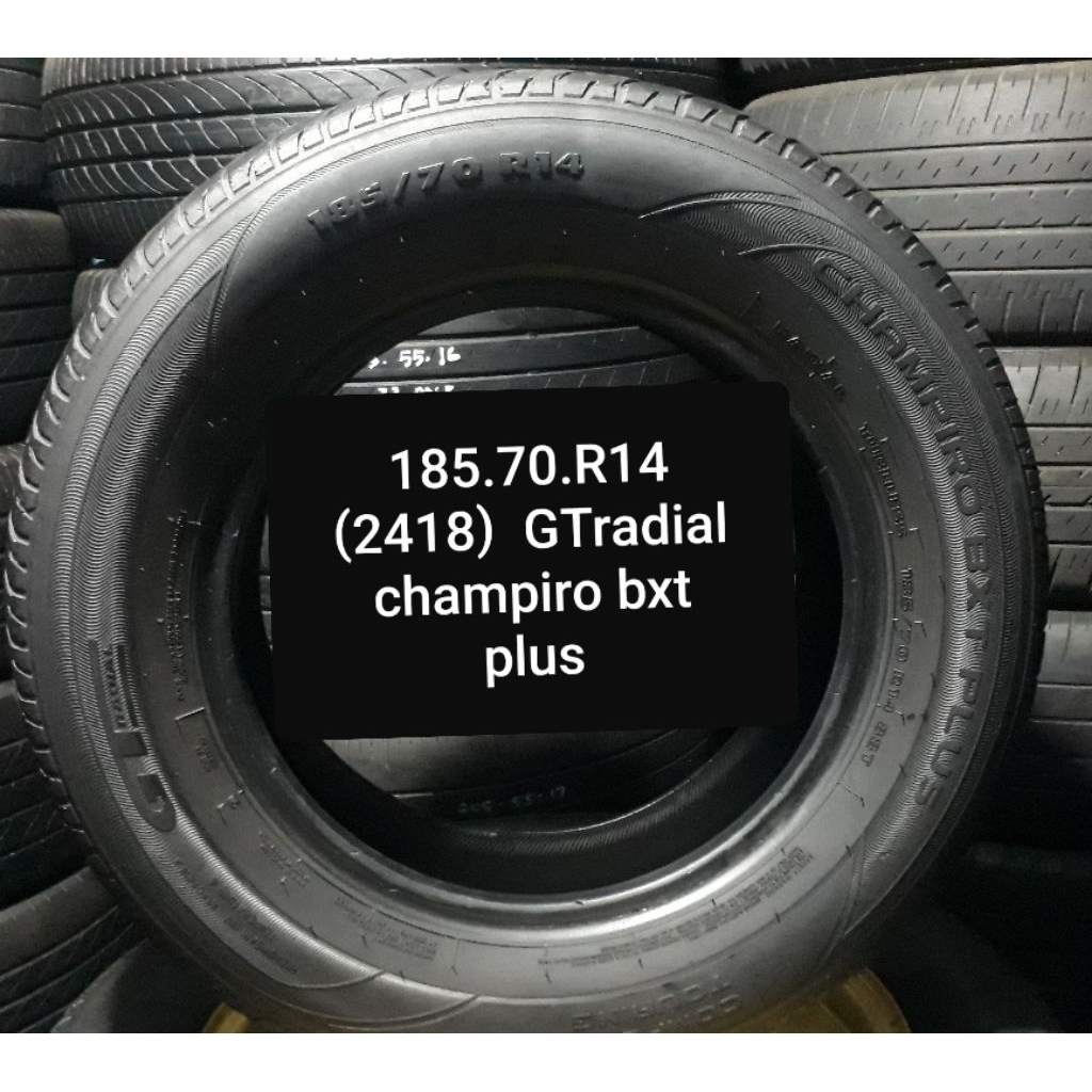 Ban Copotan second.185.70.R14.NIK (2418).GT radial champiro bxt plus