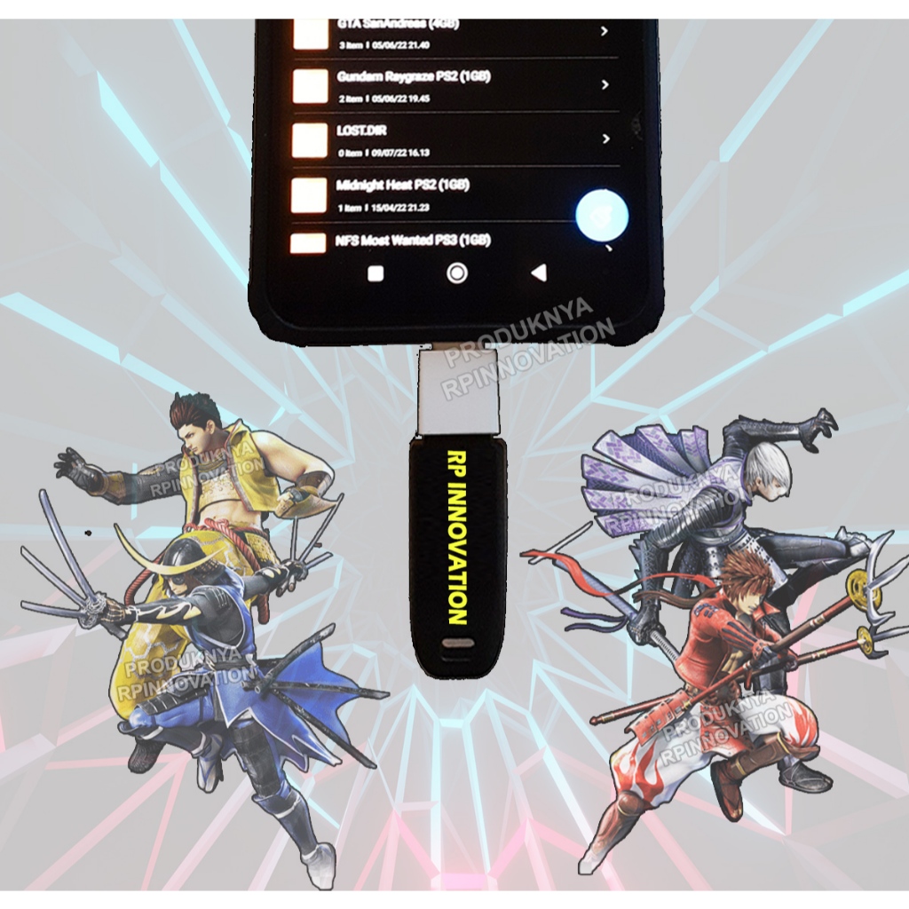 MicroSD atau Flashdisk OTG untuk HP Android Offline