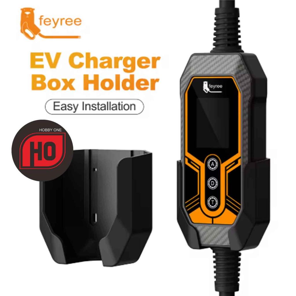Feyree EV Charger Holder Wall Mount For Portable EV Car Charger Mobil Gantungan Bracket