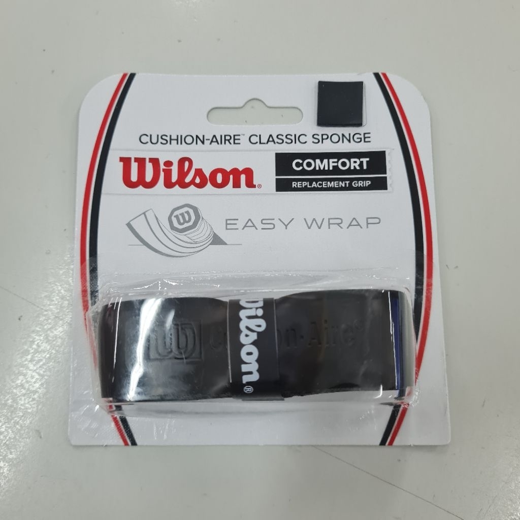 Grip Raket Wilson Cushion Aire Classic Sponge Replacement Original Racket Reket Tenis Tennis Padel B