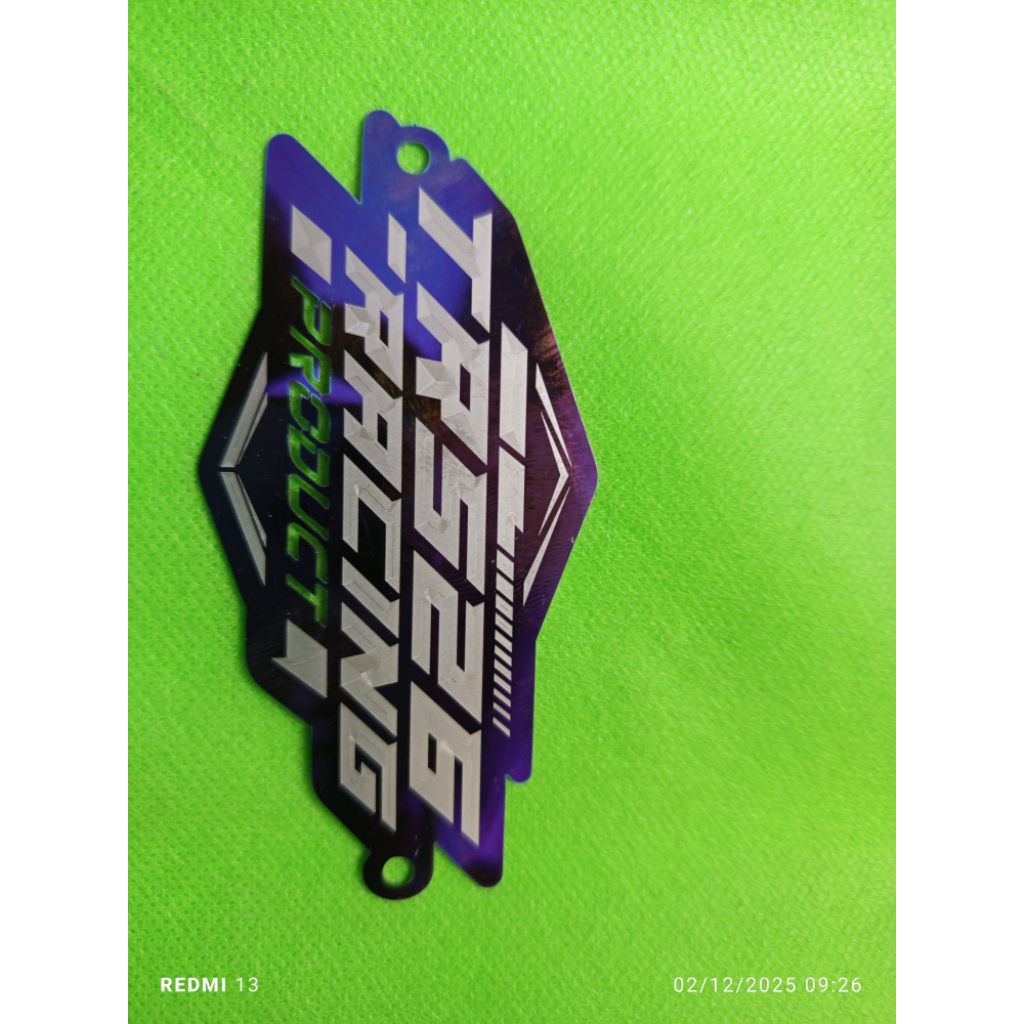 emblem knalpot ckd Supra 125