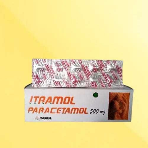 ITRAMOL 1 STRIP ISI 10 TABLET I Obat Pereda Demam dan Nyeri