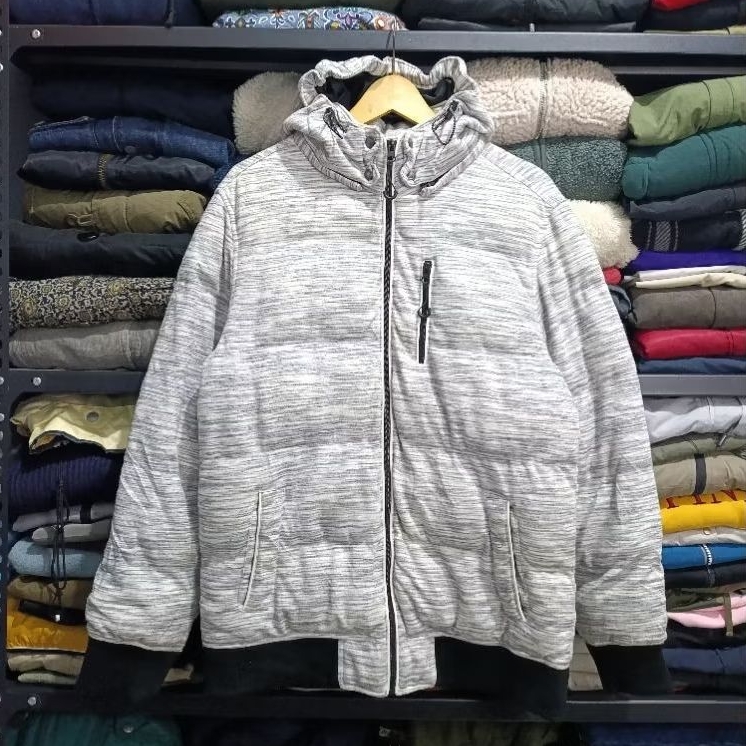 Browny Seamless Puffer Down Jacket