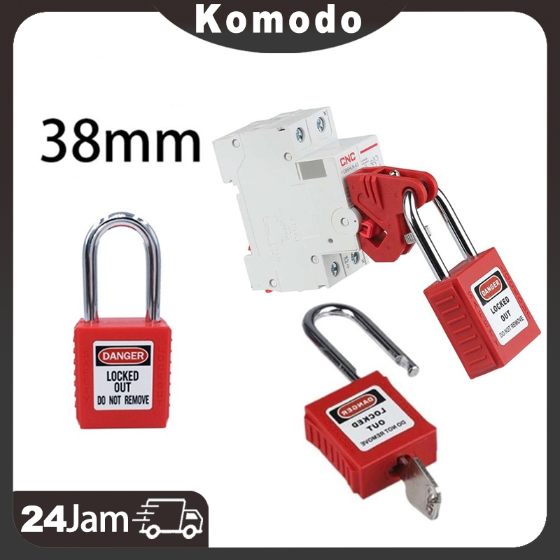 38mm Loto Padlock Gembok Kunci Dengan 2 Kunci Unik Keamanan Gembok Rekayasa