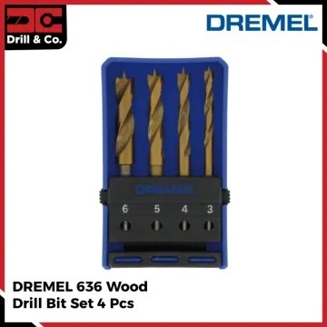 DREMEL 636 Wood Drill Bit Set ( 4pcs) / Mata Bor