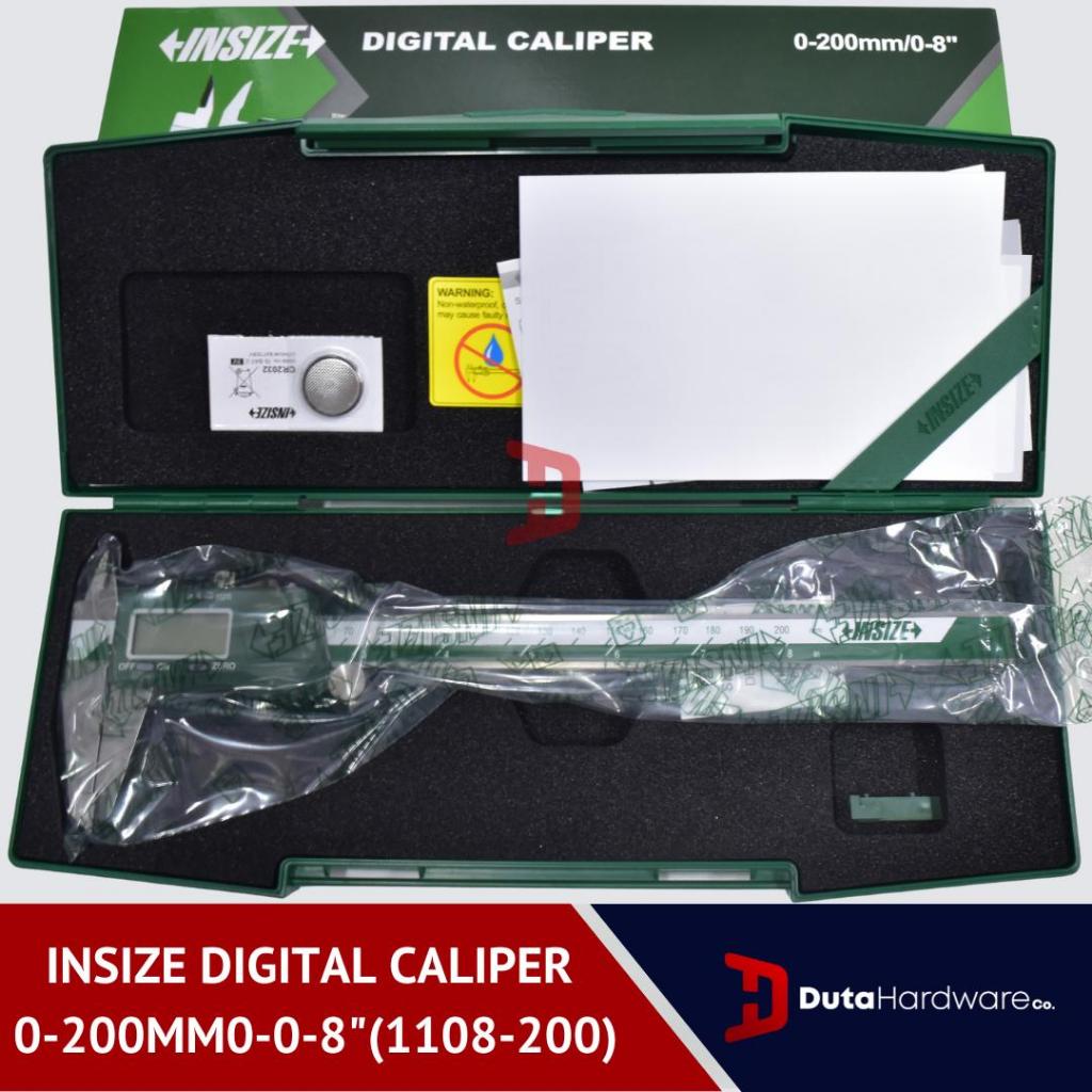 Insize Digital Vernier Caliper 1108-200 - Sigmat Digital