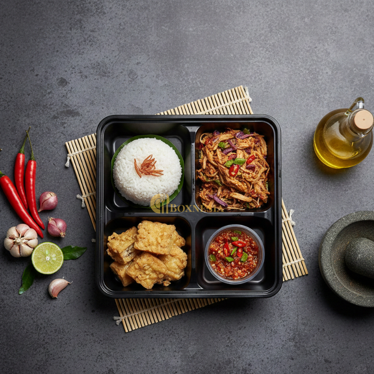 Paket Catering Nasi Uduk Ayam Suwir Sambal Matah Komplit-Enak • Lezat • Nikmat • Gurih • Wangi • Hig