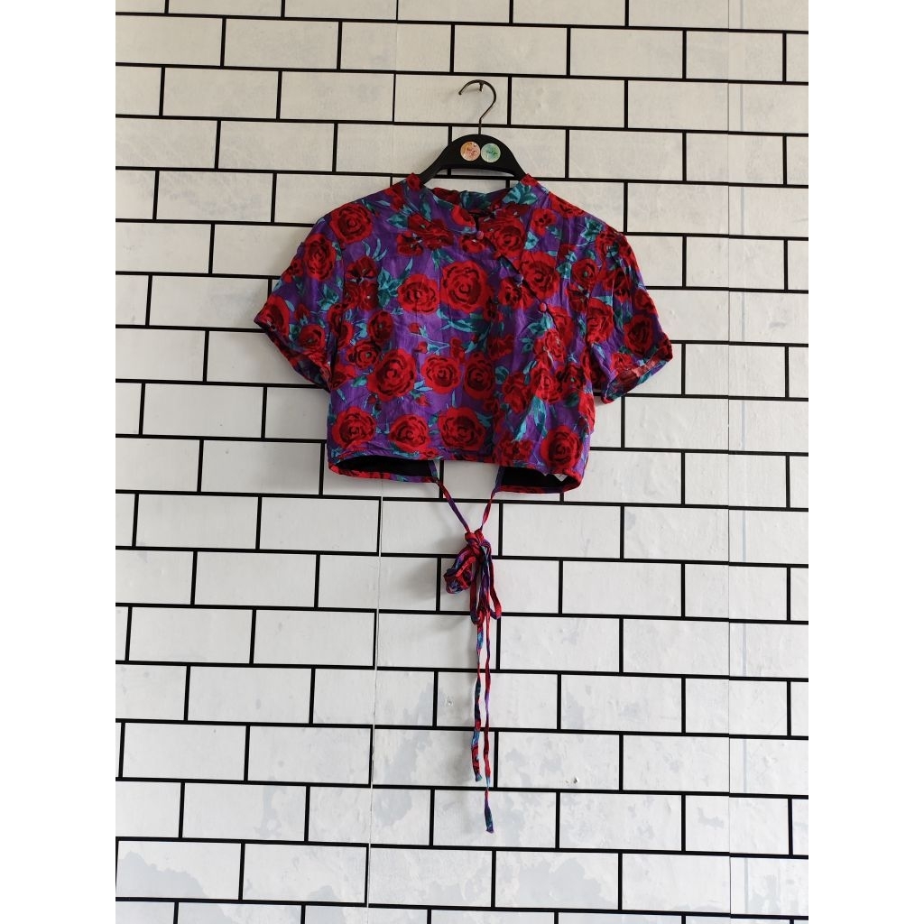 ZARA FLOWER BLOUSE
