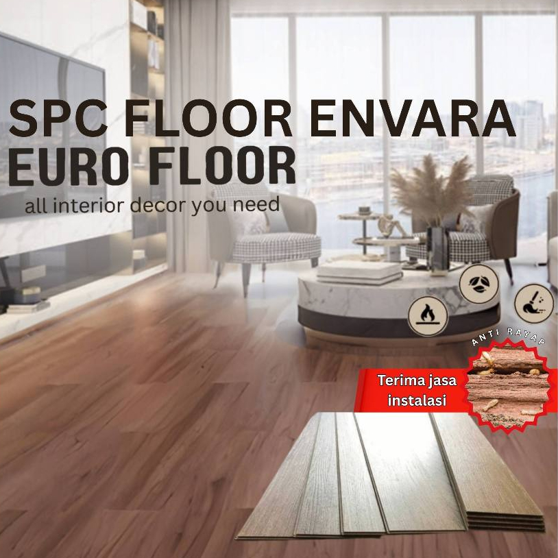 SPC FLOOR ENVARA | EURO FLOOR | LANTAI KAYU