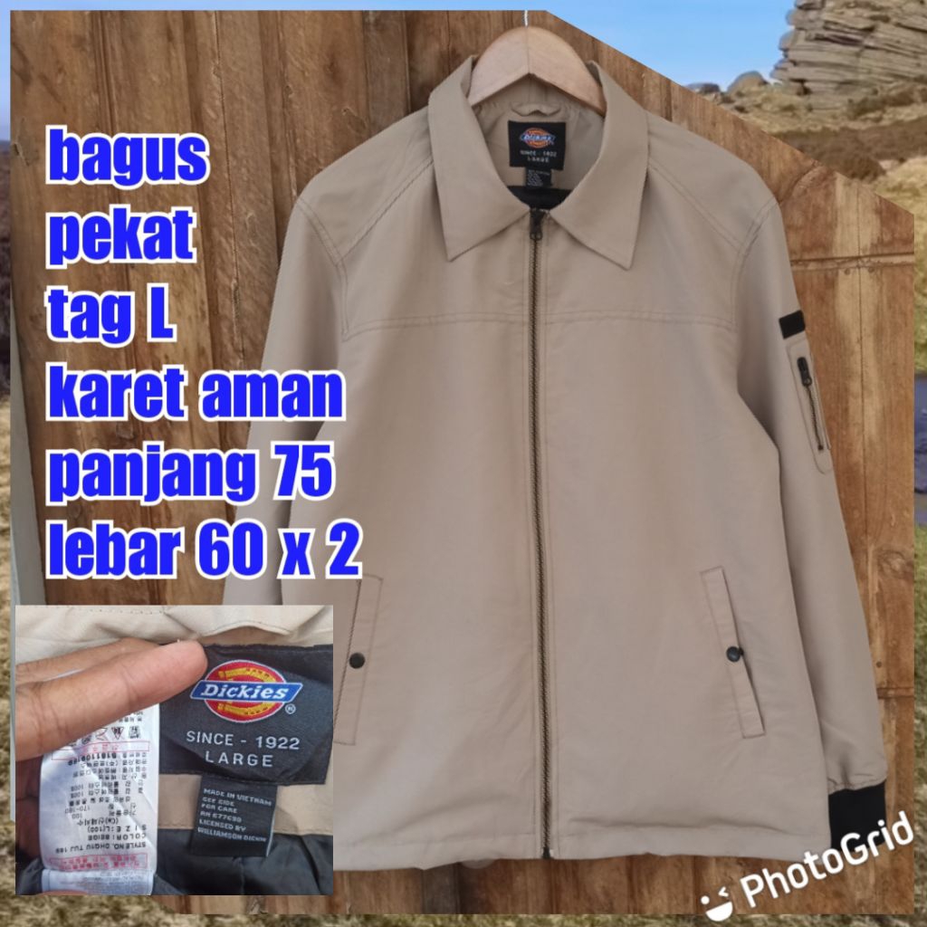 jaket work kerja casual coach dickies
