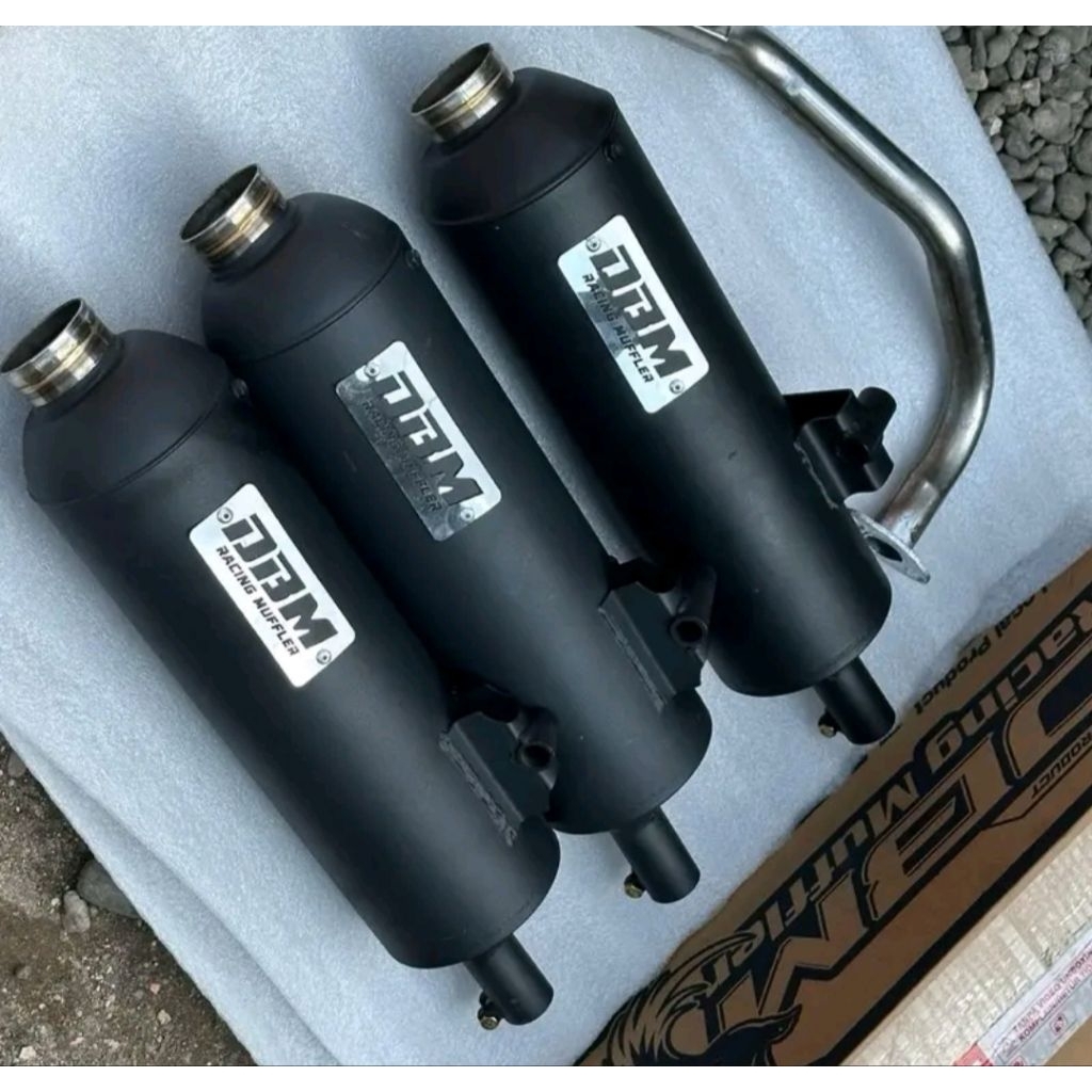 Knalpot DBM Racing muffler Sarbor out 50