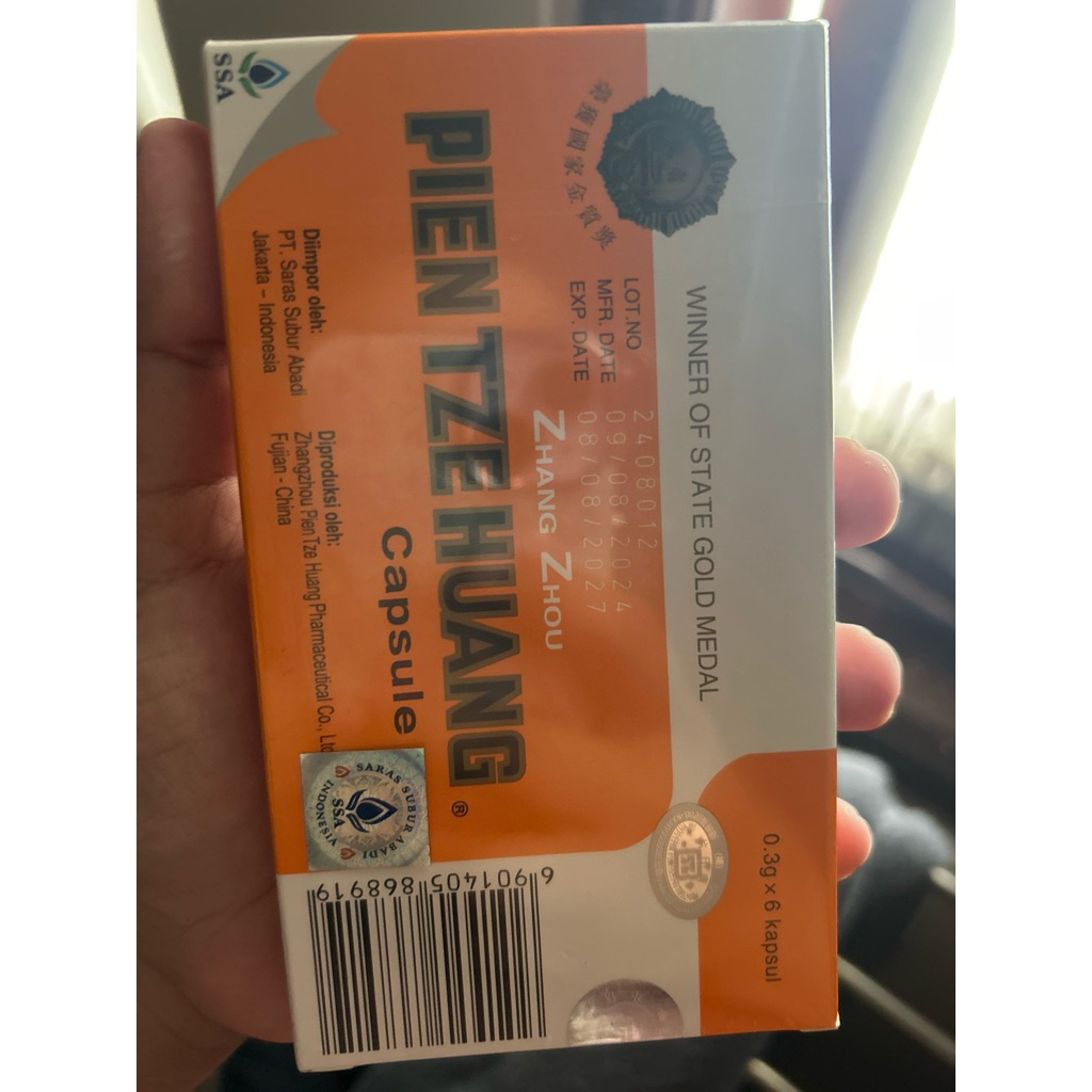 Obat china Pien Tze Huang