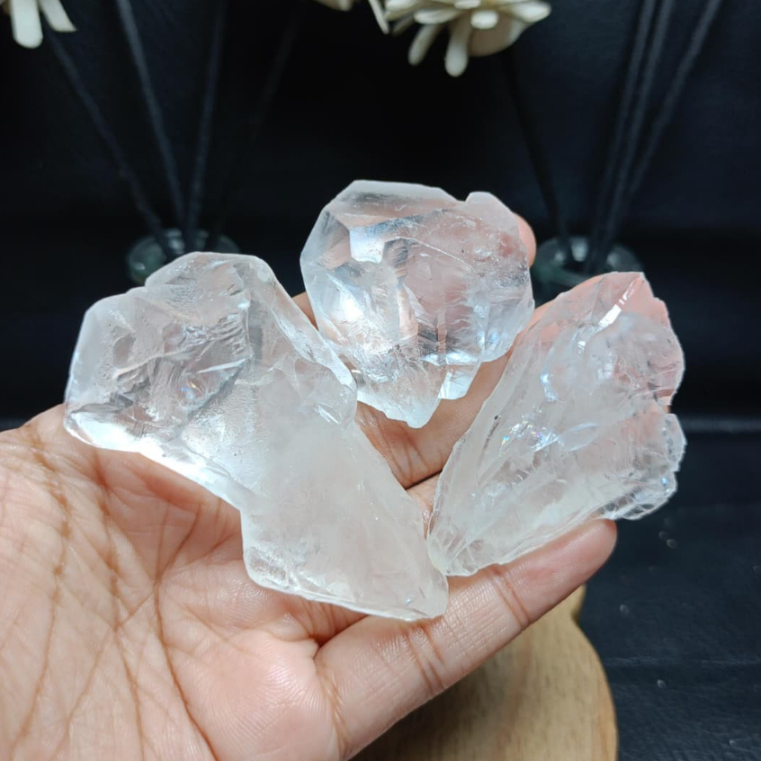 Natural Batu Guangxi Calcite Rough / Raw Paket (4)