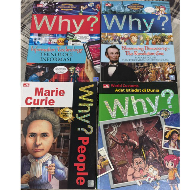Buku Komik Pengetahuan WHY?