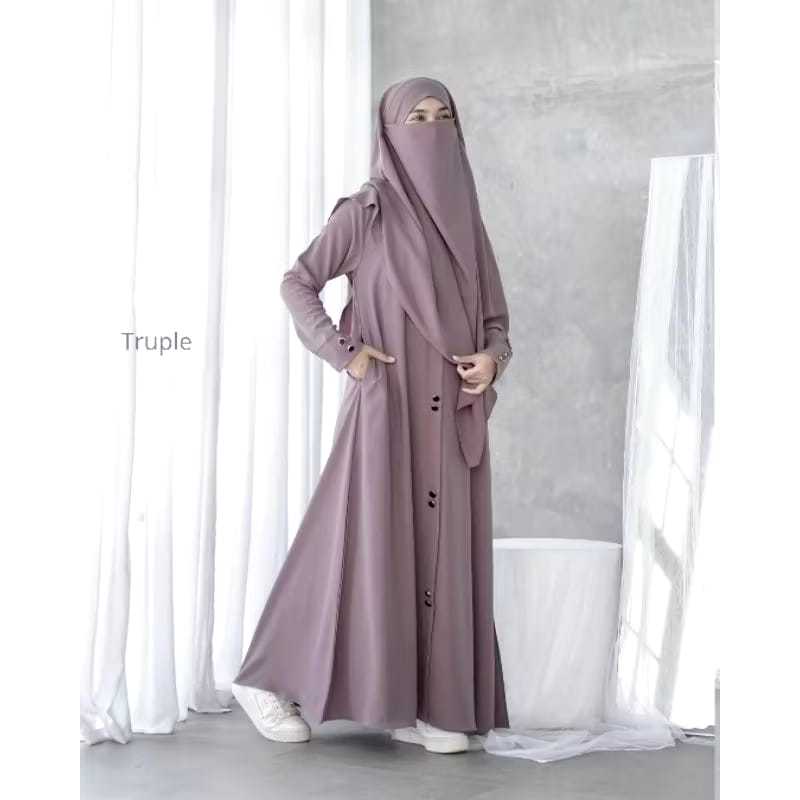 Gamis Mewah Perempuan Remaja Keren Pakaian Muslim Cocok Untuk Lebaran Daily Outfit Perempuan Syari T