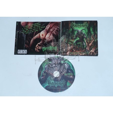 CD - BLASTPHEMOUS - LivingAmongHolyCorpses - Regular / Splatter / CD MUSIK / CD BAND / CD BAND METAL