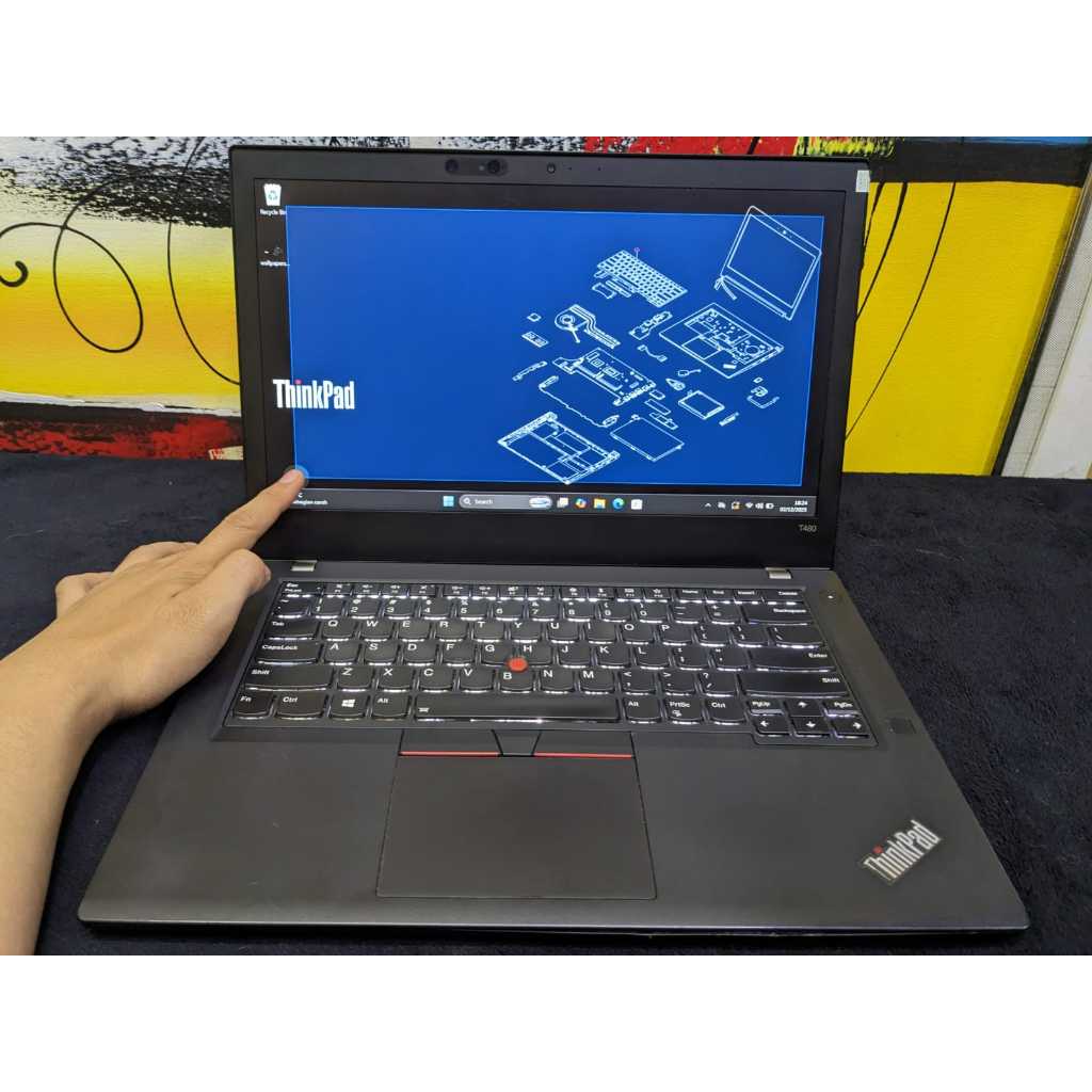 Laptop Lenovo Thinkpad T480 i5 8350U 8/256 Touch Backlit