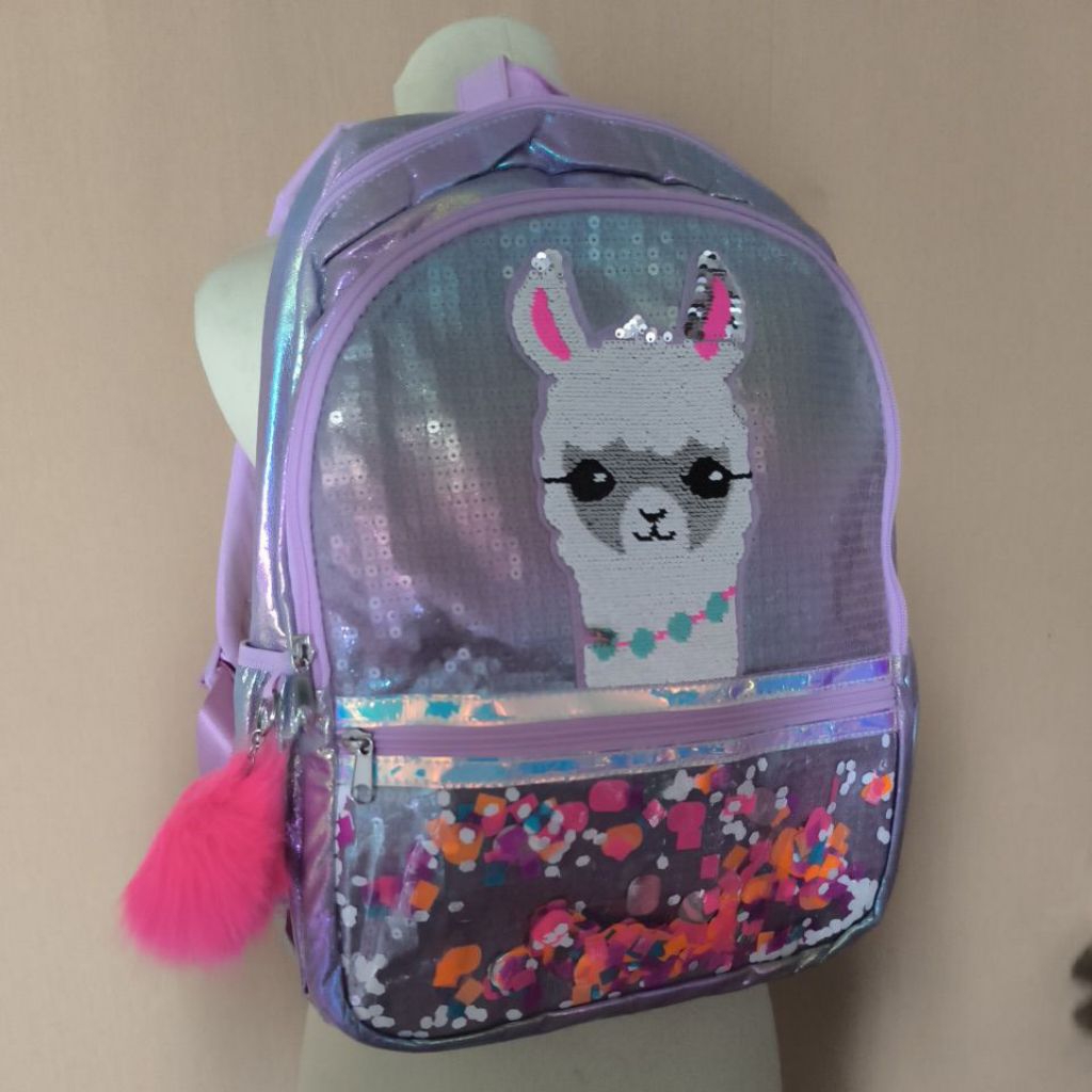 TAS BACKPACK MOTIF LLAMA JTICE-TAS SEKOLAH SD UP ORIGINAL