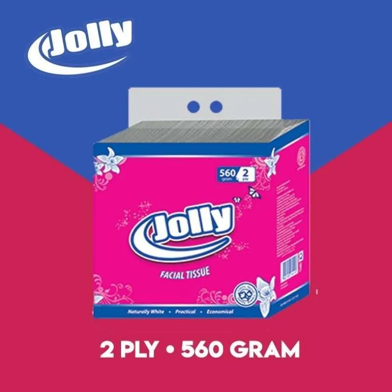 TISSU JOLLY 560SHEETS / JOLLY TISU WAJAH 560gram