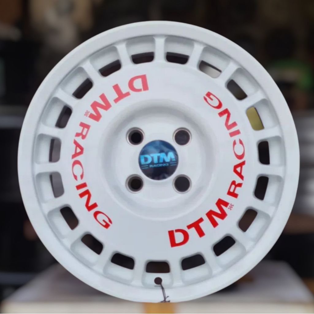 velg dmt rally original lenso Thailand ring 15 lebar 7 pcd 4x100 velg racing ring 15 velg racing bri