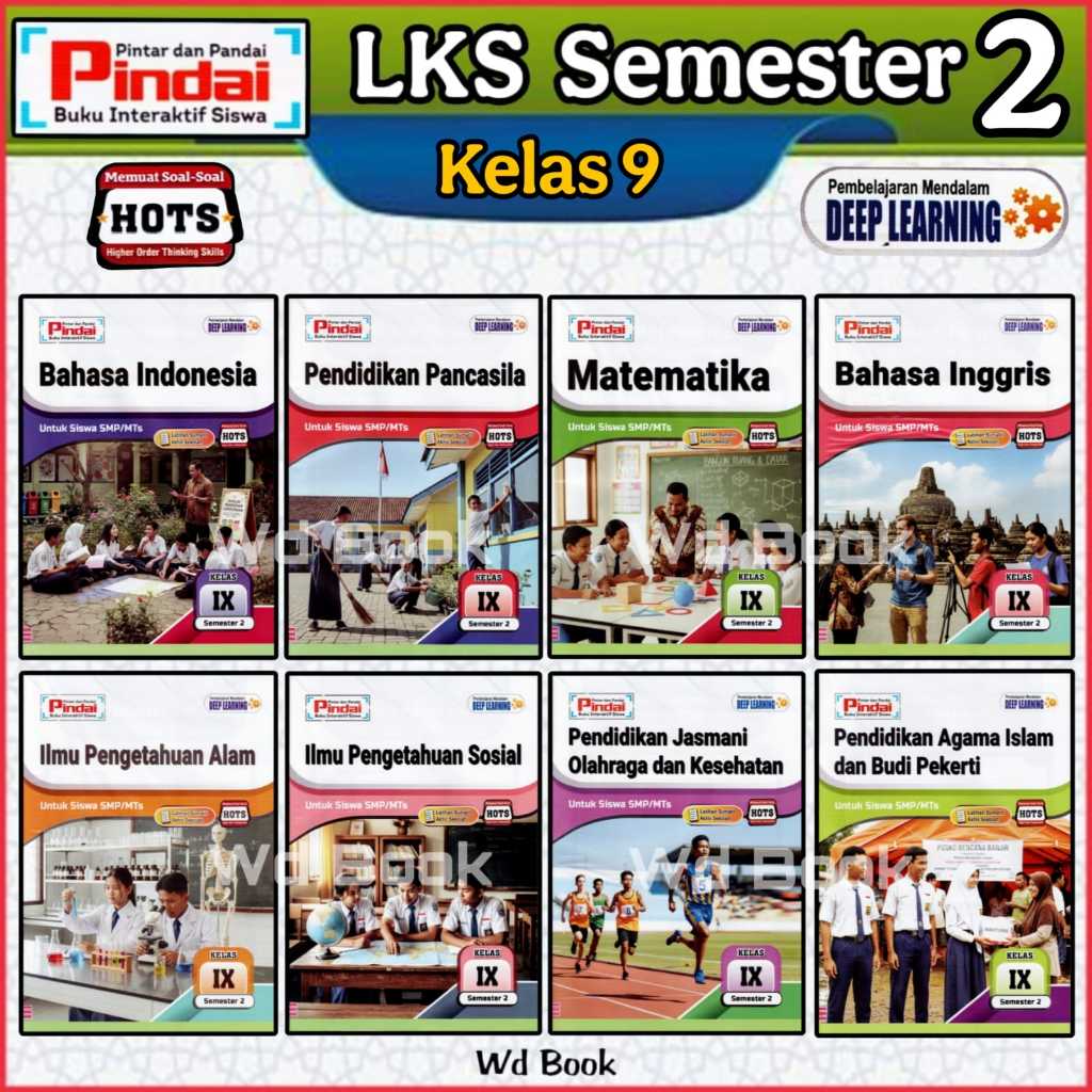 [ 2026 ] LKS PINDAI Kelas 9 Smp Semester 2 Kurikulum Merdeka Cv Arya Duta Terbaru Deep Learning