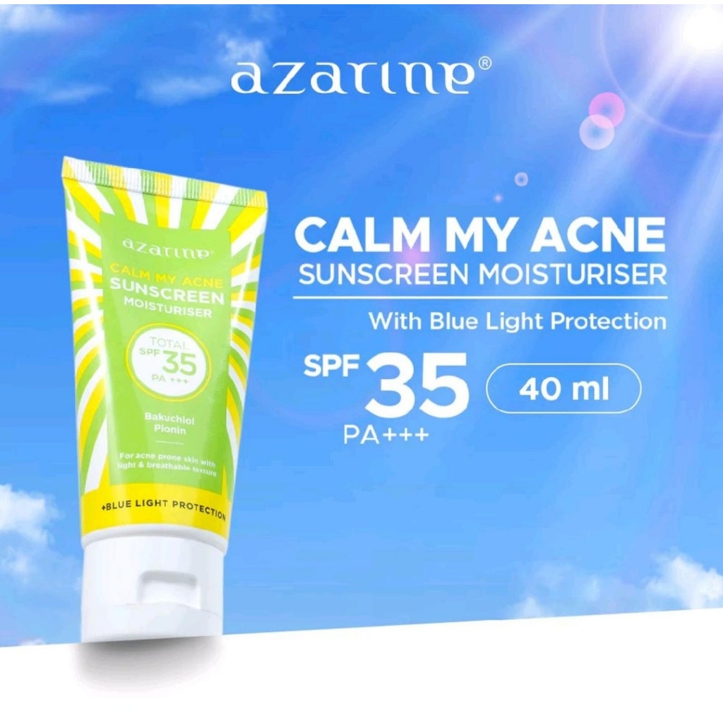 Azarine Calm My Acne Sunscreen Moisturiser