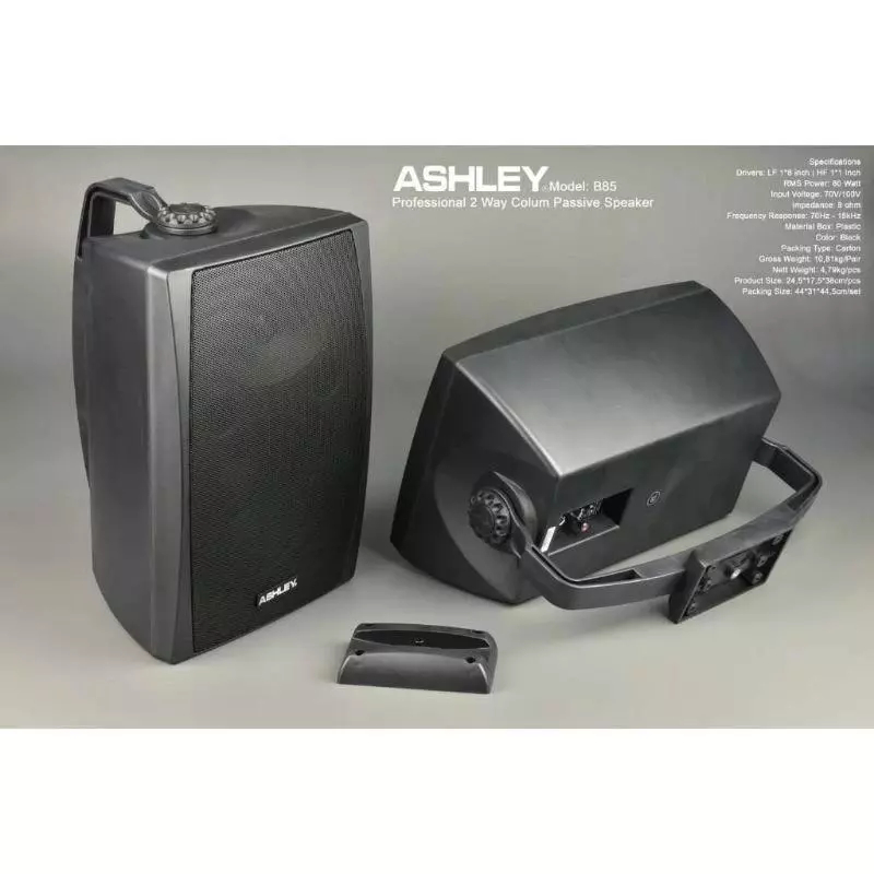 Ashley B85 8inch Passive Speaker Set 2pcs